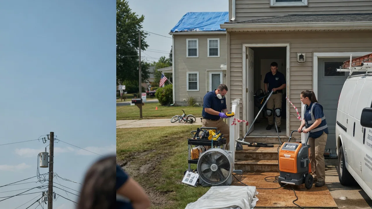 Water Damage Repair in Milford, NJ near me